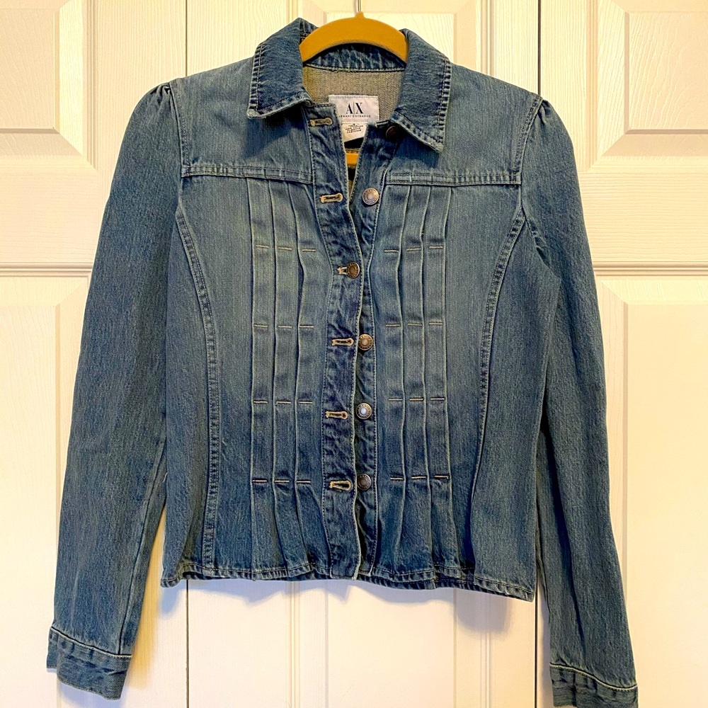 Armani Exchange jean jacket